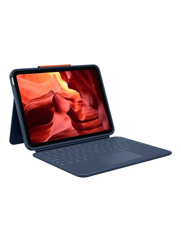 Logitech Rugged Combo 4 Touch Ipad 10th Gen, Ipad 11th Gen Pohjoismainen Sininen