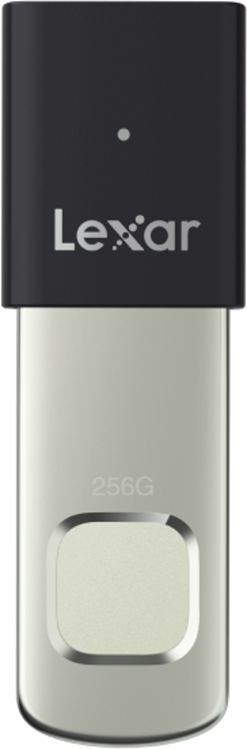 Lexar JumpDrive Fingerprint F35 PRO - 256GB - USB-tikku