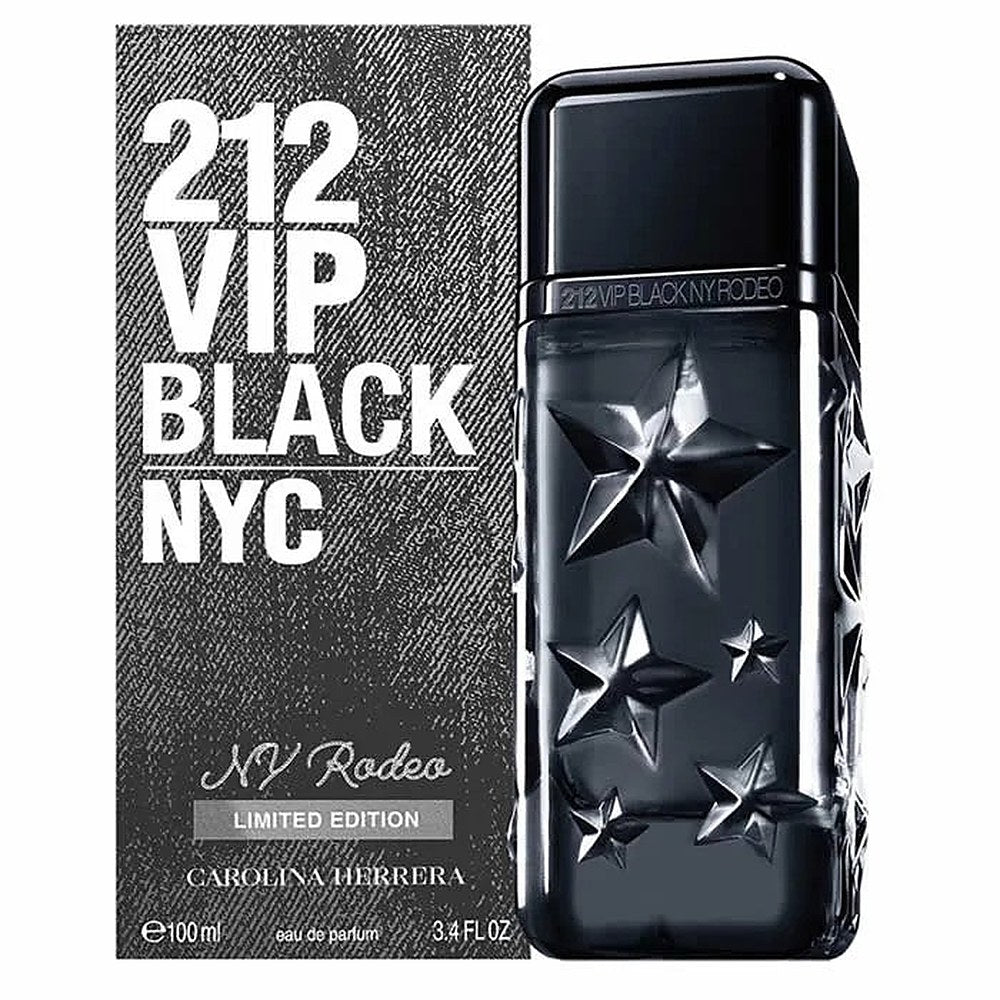 Carolina Herrera 212 VIP Black NY Rodeo Eau de Parfum Spray 100 ml Rajoitettu painos