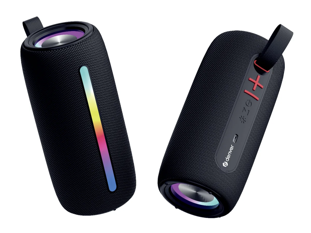 DENVER BTL-360B 2.0 Bluetooth kannettava kaiutin, musta