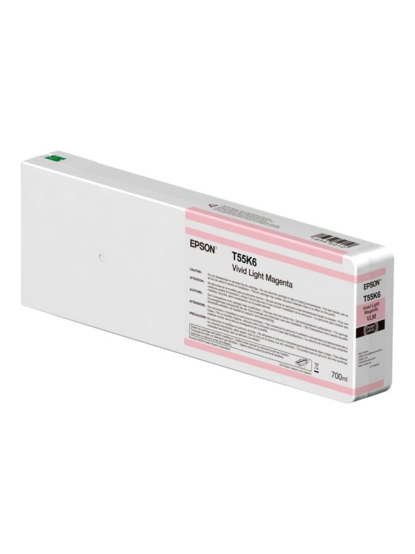 Epson Muste Vivid Light Magenta Ultrachrome Hdx/hd T55k60n 700ml