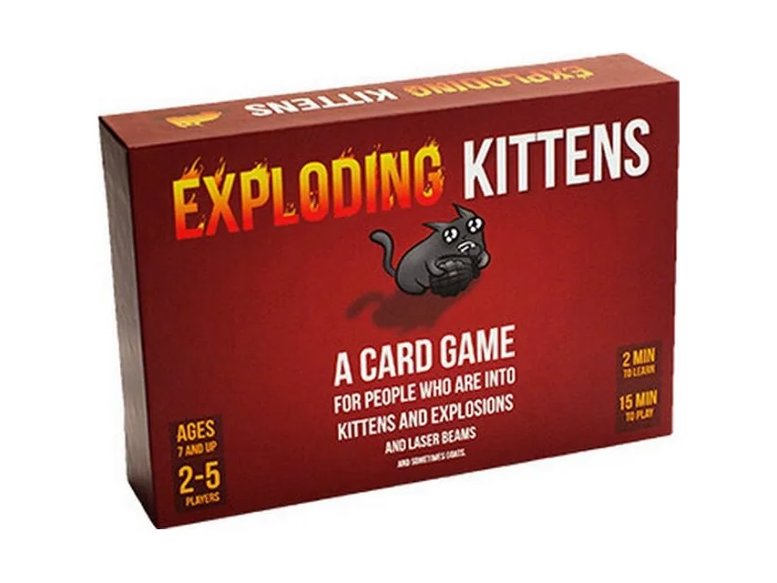 Exploding Kittens Alkuperäinen pohjoismainen