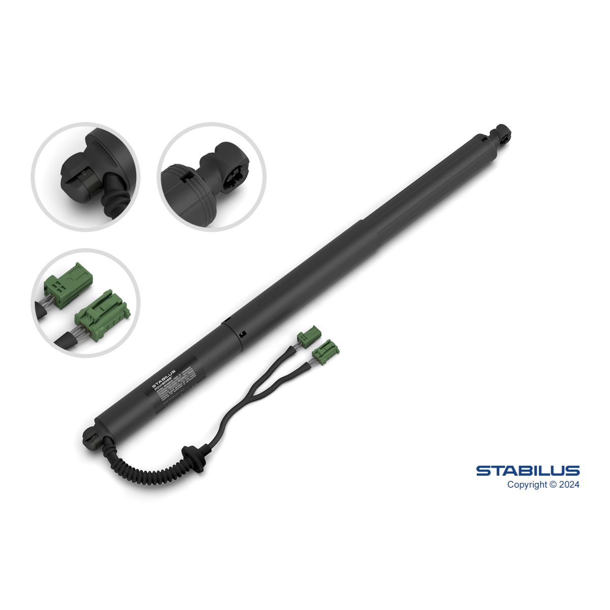 Sähkömoottori, takaluukku STABILUS 835843