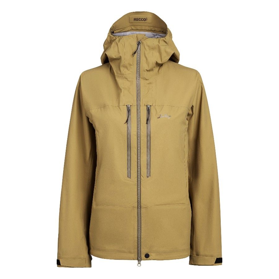 Lundhags Abisku Waterproof Jacket W, hiihtotakki, hay