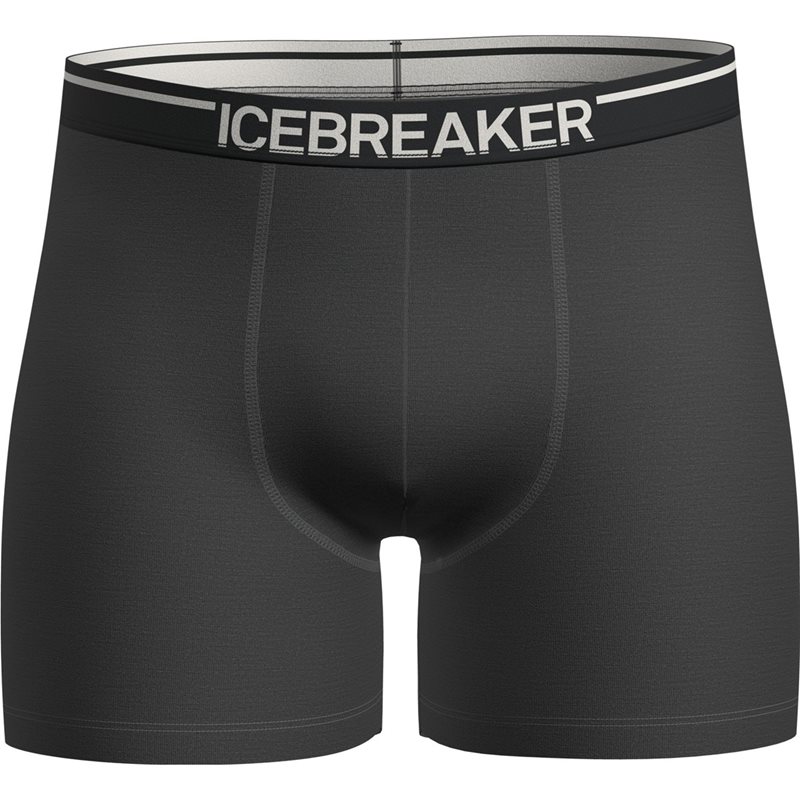 Icebreaker Men Merino 150 Anatomica Boxers Jet Hthr - XS