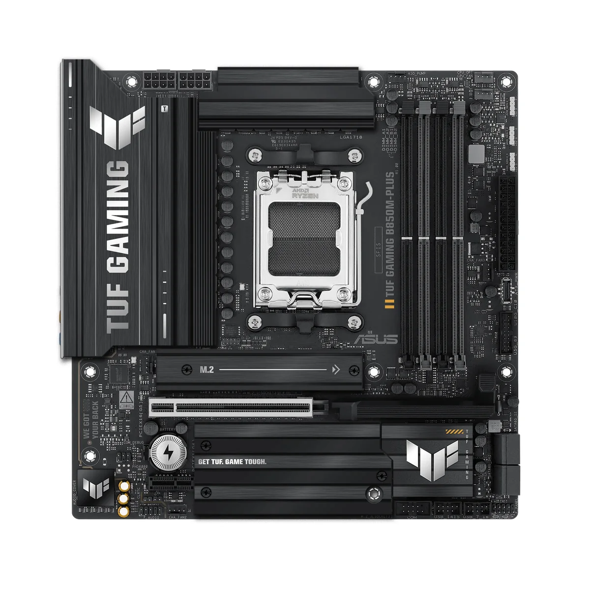 ASUS TUF GAMING B850M-PLUS Emolevy - AMD B850 - AMD AM5 - DDR5 RAM - Micro-ATX
