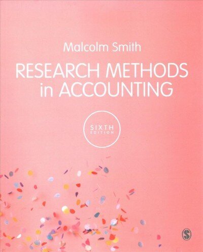 Research Methods in Accounting