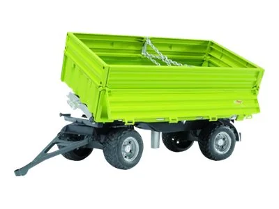 Bruder Fliegl Three way tipp. trailer with removable top