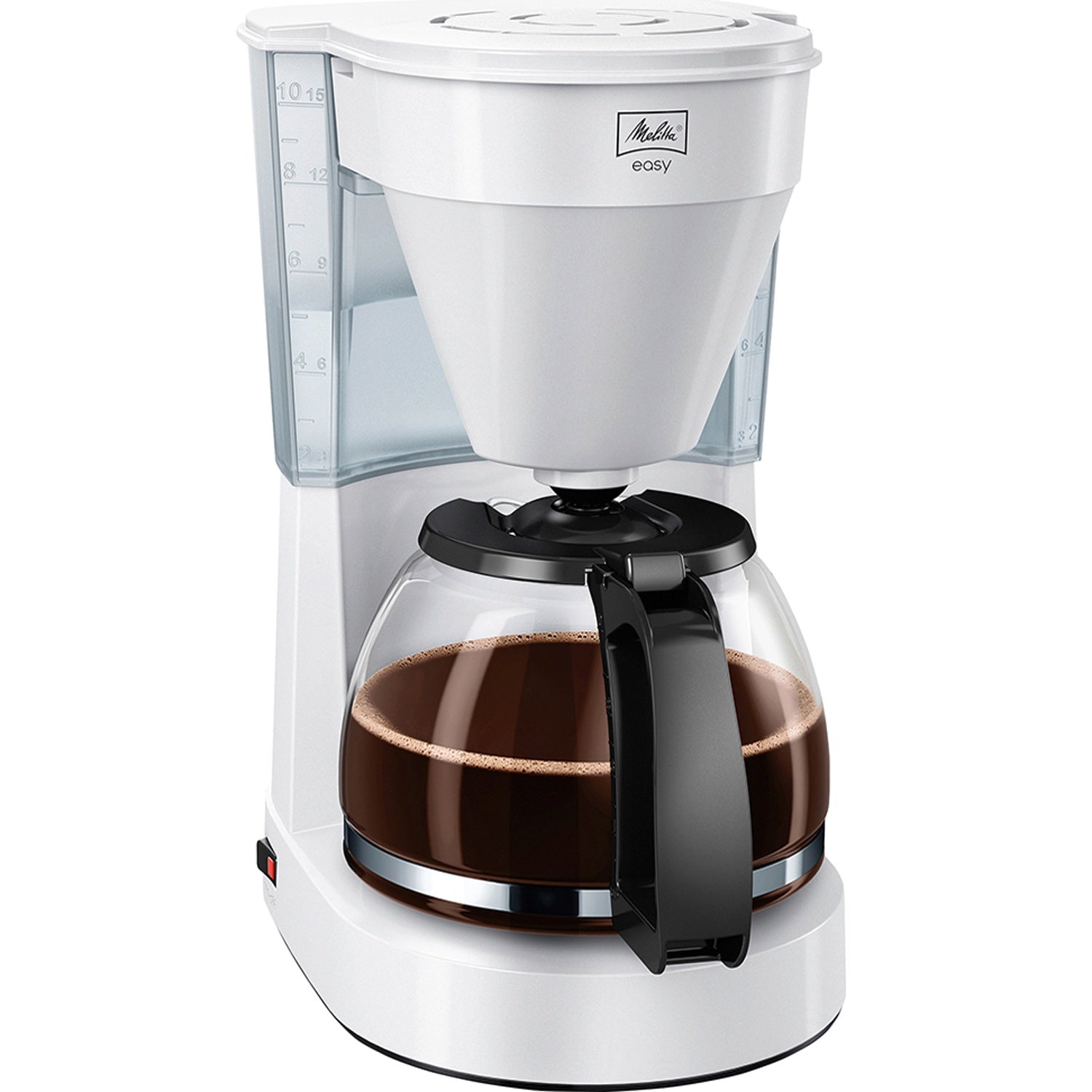 Melitta Easy 2.0 10 kupin -kahvinkeitin, valkoinen