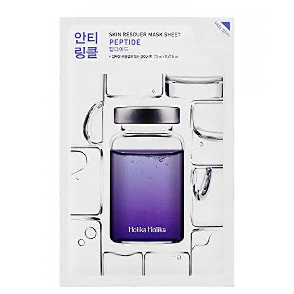 Holika Holika Skin Rescuer Peptide - elvyttävä kangasnaamio peptideillä 20ml
