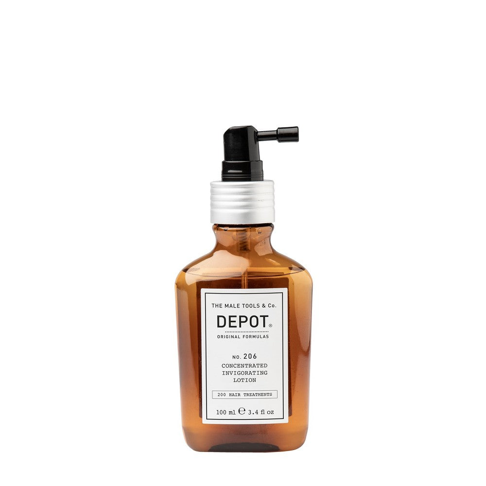 Depot Nro 206 Virkistävä voidehoito hiusten tiheyden menetystä vastaan 100 ml