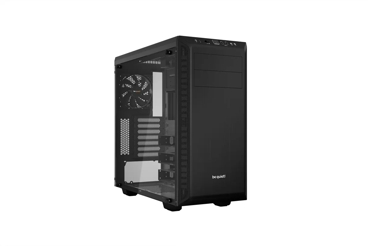 be quiet! Pure Base 600 TG - Musta - Kotelot - Miditower - Musta