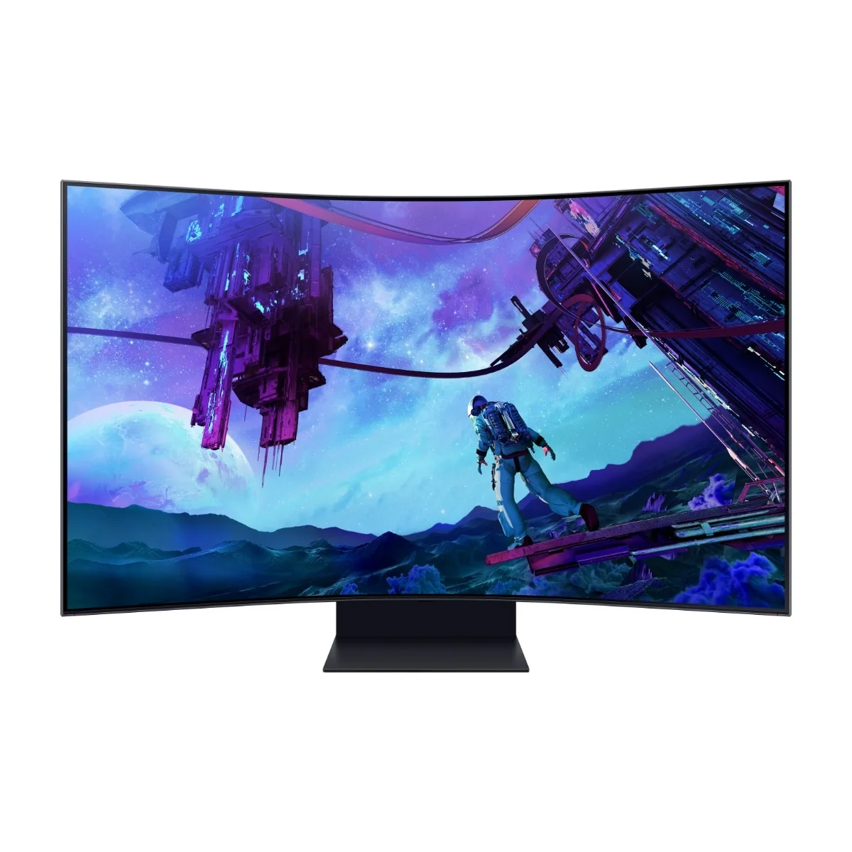 Samsung Odyssey Ark 2nd gen S55CG970N 55" 4K UHD -pelinäyttö
