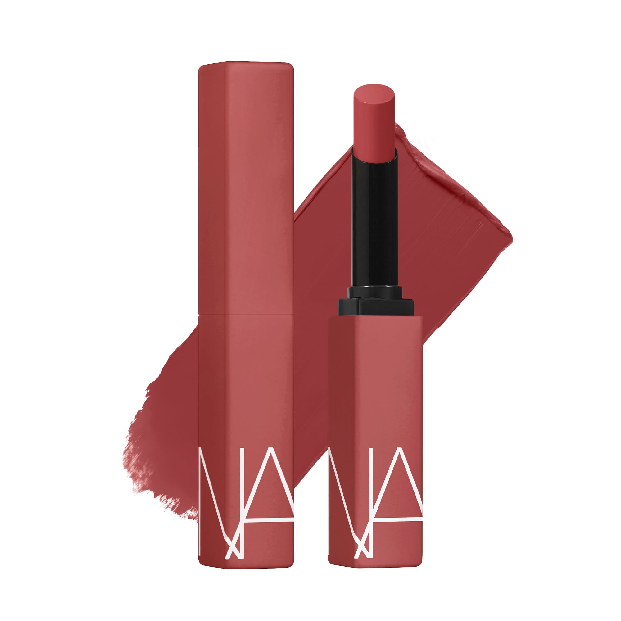 NARS Powermatte Lipstick — pitkäkestoinen mattapintainen huulipuna Tease Me 1,5 g