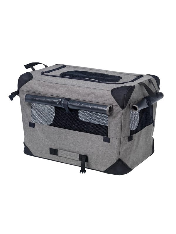 Dogman Milou Canvas Crate Grey XXL 91.5x63.5x63.5cm