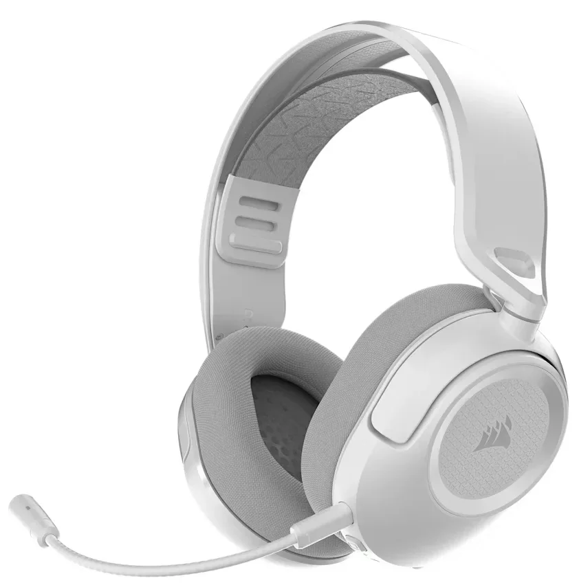 Corsair HS35 v3 -langaton pelikuulokemikrofoni, valkoinen