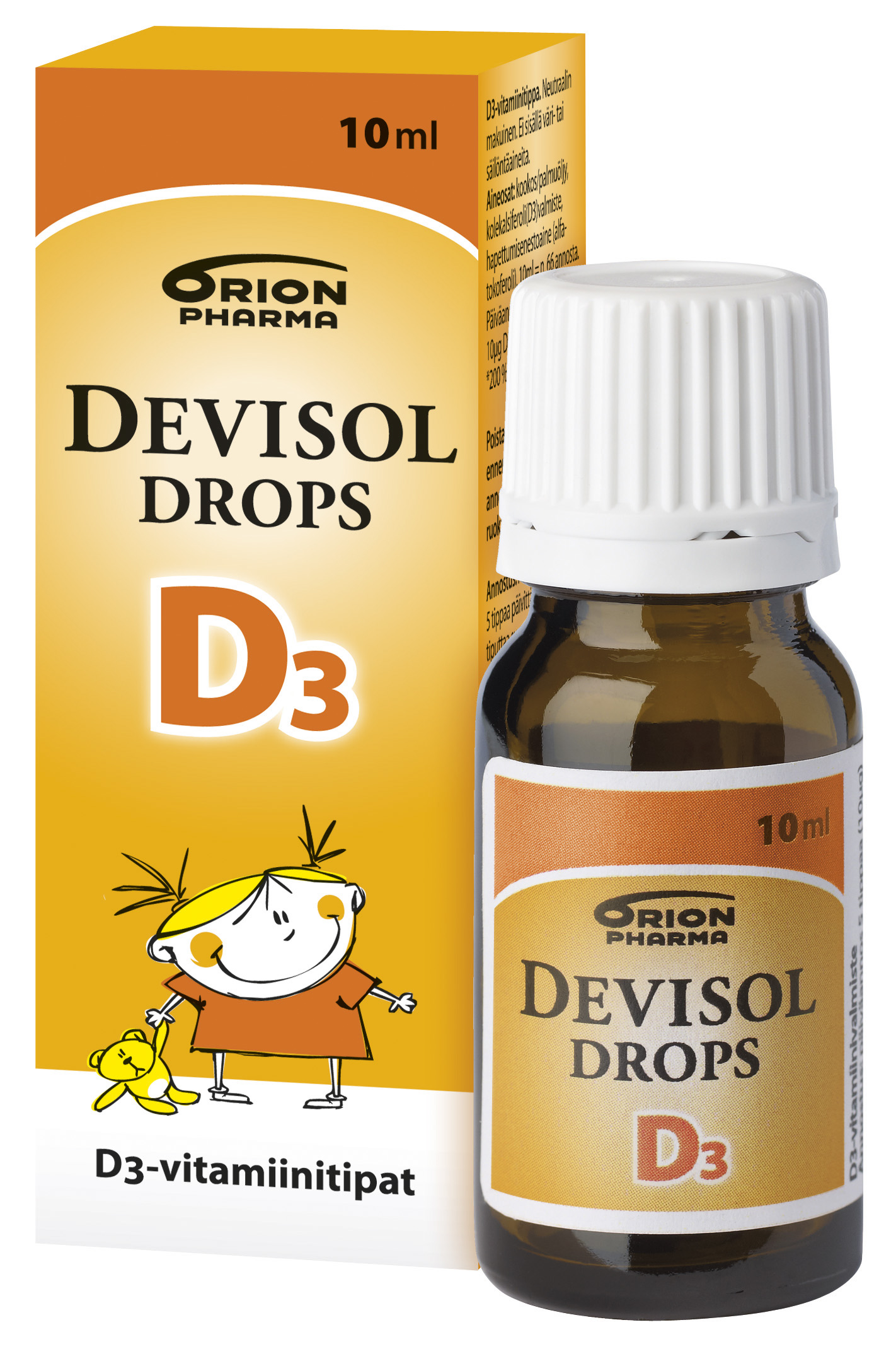 DeviSol Drops D3 -D-vitamiinitipat 10ml vauvalle 10 ml