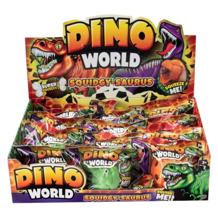 Dino World Squidgy Saurus Squishy Dinosaur Toy