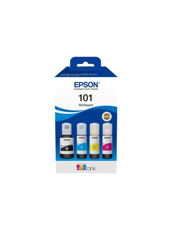 Epson C13T03V64A, Alkuperäinen, Musta, Syaani, Magenta, Keltainen, Epson, Epson L4156 MEAF Epson L4150 MEAF 3pin EcoTank L6290 EcoTank L6276 EcoTank L6270 EcoTank L6260..., 7500 sivua, 6000 sivua