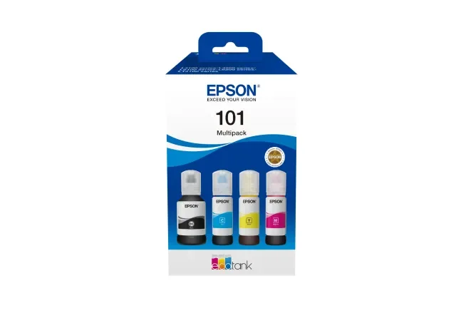 Epson C13T03V64A, Alkuperäinen, Musta, Syaani, Magenta, Keltainen, Epson, Epson L4156 MEAF Epson L4150 MEAF 3pin EcoTank L6290 EcoTank L6276 EcoTank L6270 EcoTank L6260..., 7500 sivua, 6000 sivua