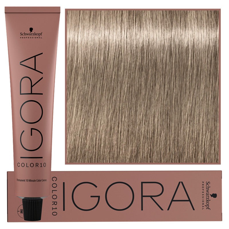Schwarzkopf Ammattimainen Igora Royal Color Hiusväri 10 Minutes 60ml 9-12 | Erittäin Vaalea Cendre Ash