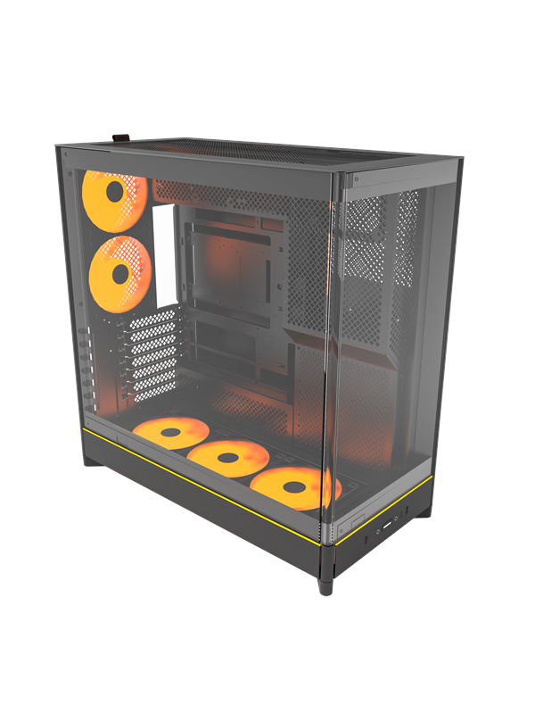 Montech HS02 PRO - Kotelot - Miditower - Musta