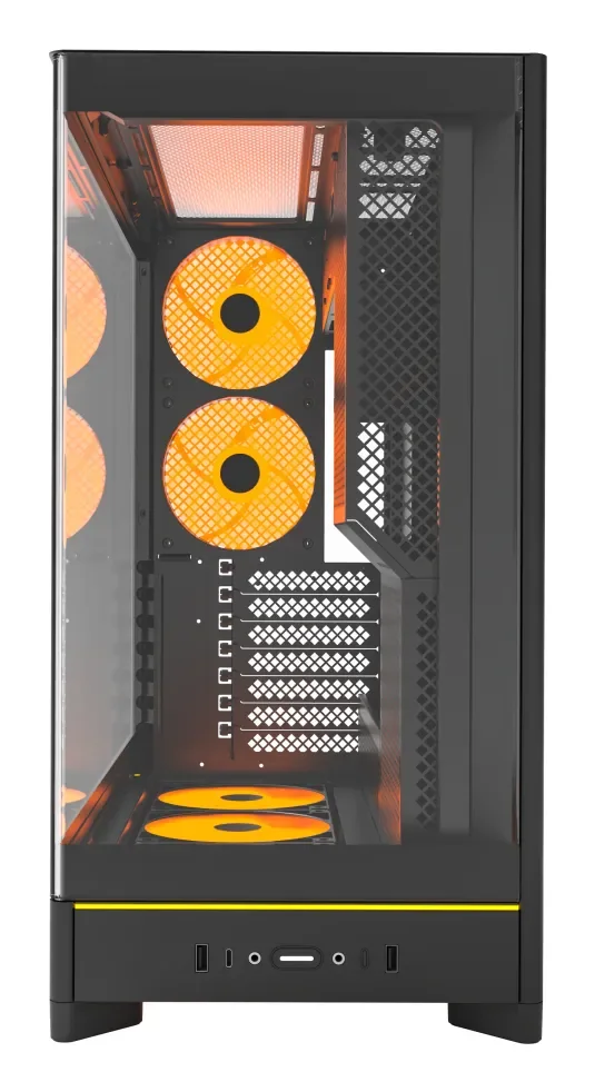 Montech HS02 PRO - Kotelot - Miditower - Musta