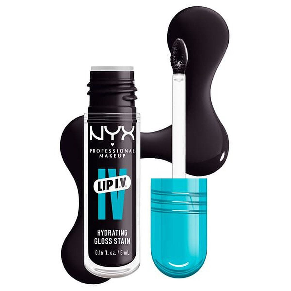NYX Professional Makeup IV Pitkäkestoinen Kosteuttava Huulikiilto Väri 16 - Viinirypäle Gushin 5 ml