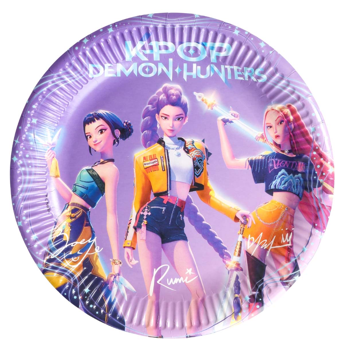 Pahvilautaset K-pop - 23 cm, 8 kpl