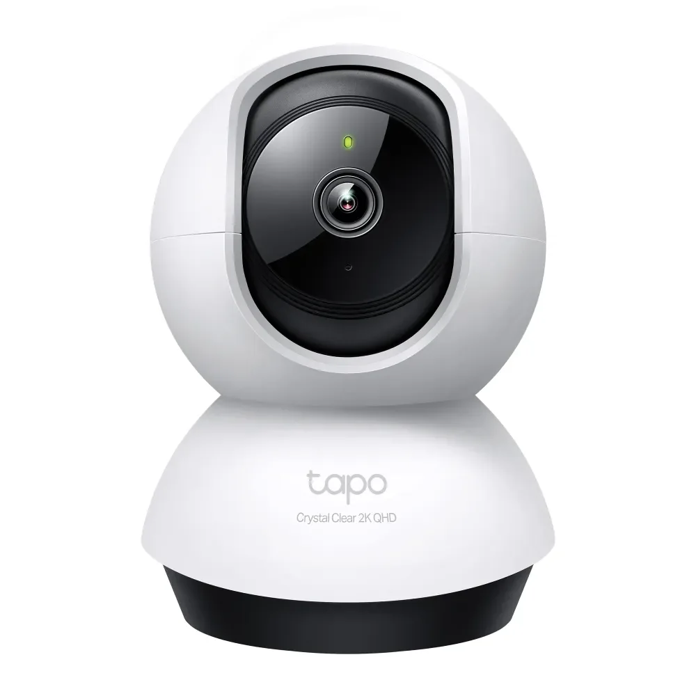 TP-Link Tapo C220, IP-turvakamera, Sisätila, Langaton, Vastaanotto, Valkoinen, Musta, Pallomainen