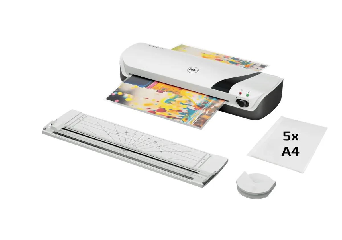 GBC Inspire+ laminointi- ja leikkurisetti A4, valkoinen Valkoinen