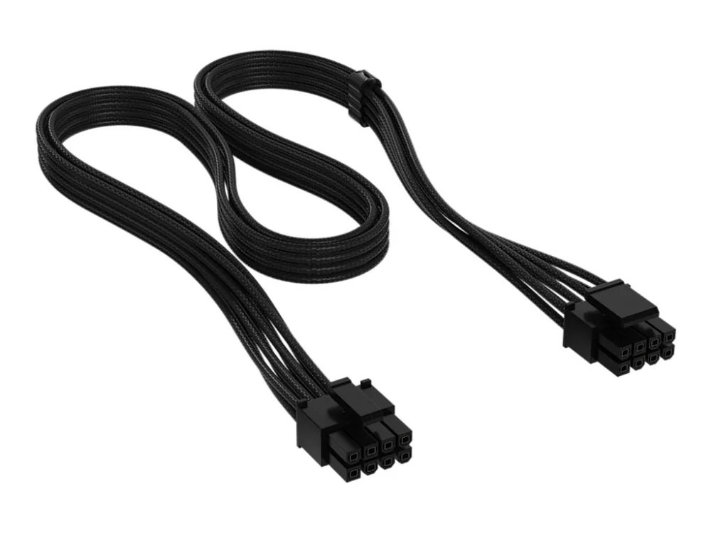 Corsair CP-8920385, 8-pin EPS12V, 8-pin ATX12V, Suora, Suora, Musta, 1 kpl