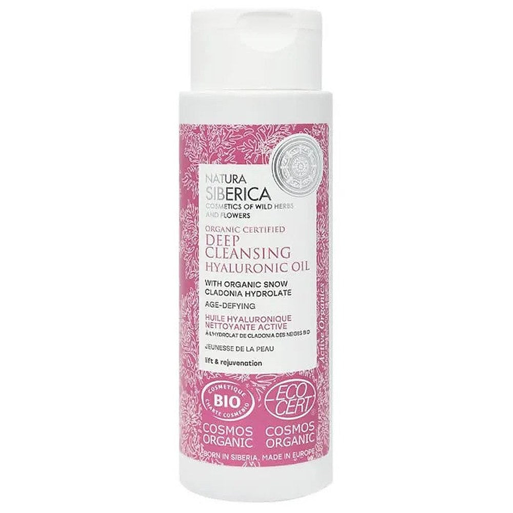 Natura Siberica Hyaluroniöljy syväpuhdistukseen ikääntymistä estävään 150 ml