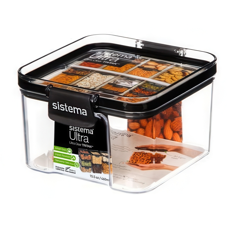 Säilytysrasia Ultra 0,46 l, Sistema