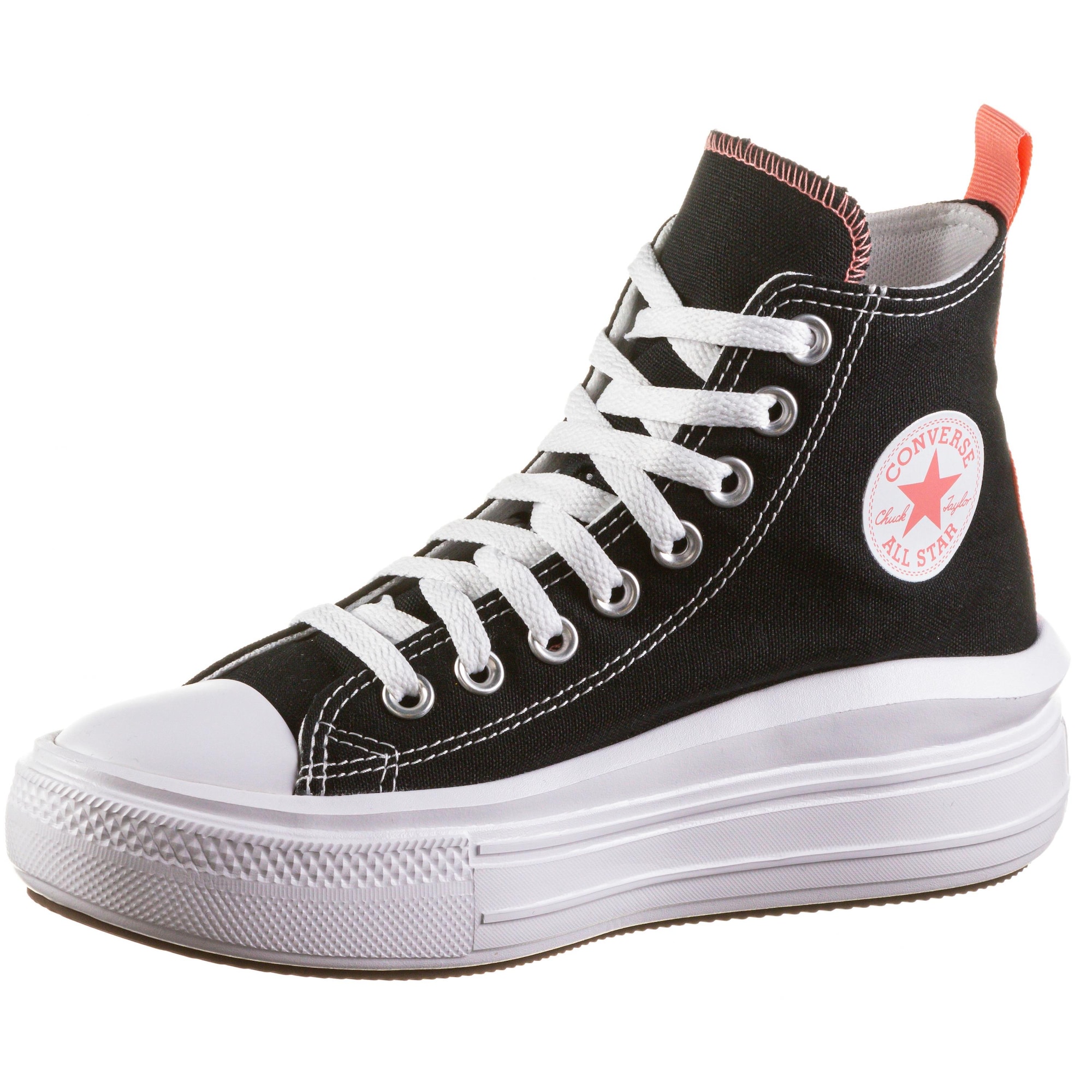 CONVERSE Tennarit 'Chuck Taylor All Star' musta / valkoinen