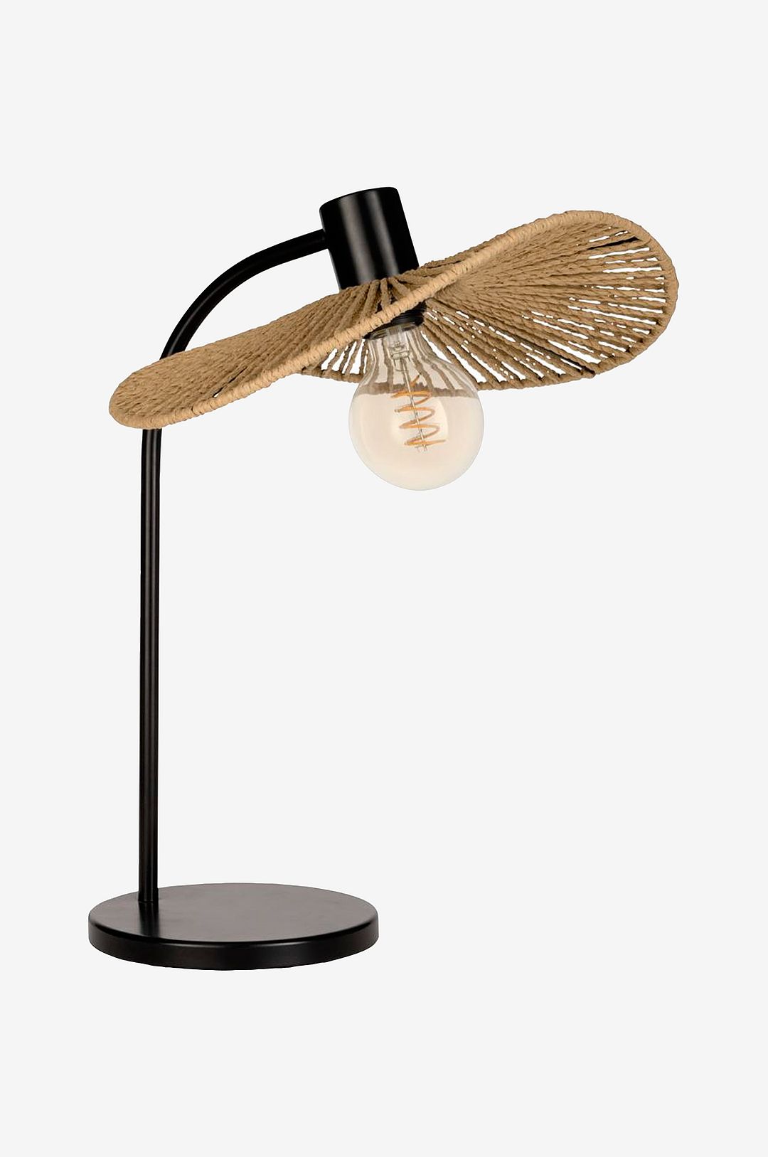 EGLO SIRUELA PÖYTÄ H465 E27 MUSTA/LUONTO FSC