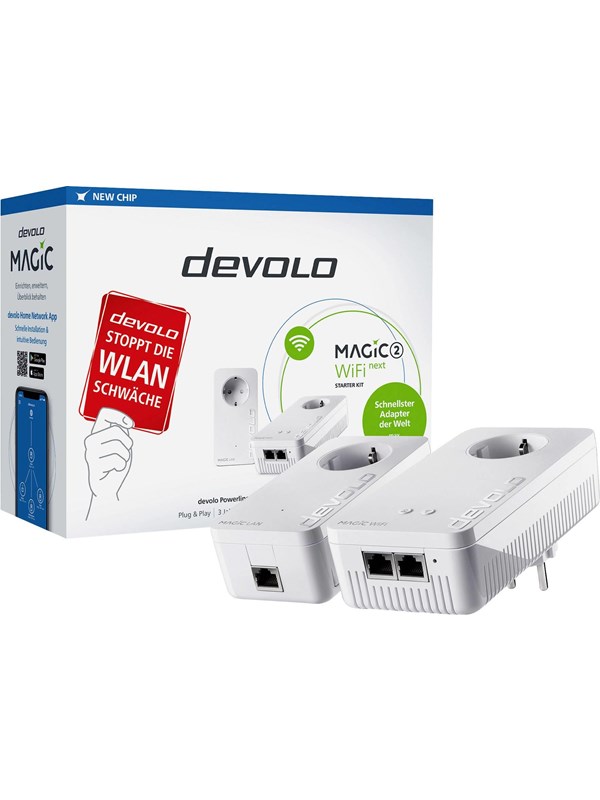 devolo Magic 2 LAN Triple Starter Kit Homeplug / PowerLine