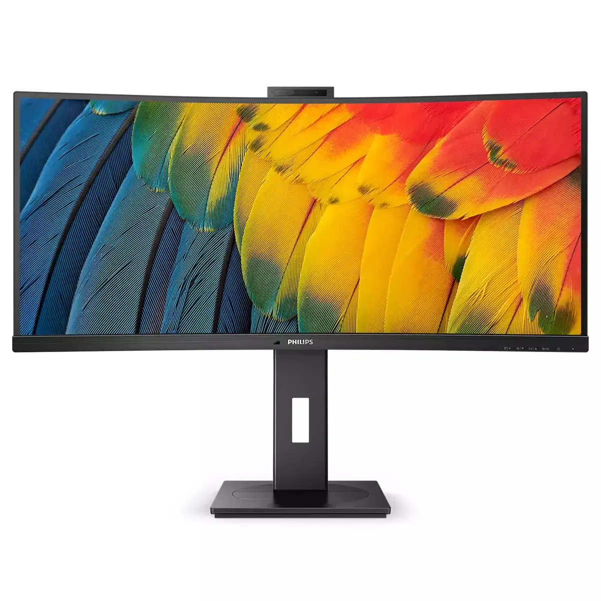 34" Philips 34B1U5600CH/00 WQHD 120Hz USB 65W Hub LAN -verkkokamera mikrofonilla ja kaiuttimilla