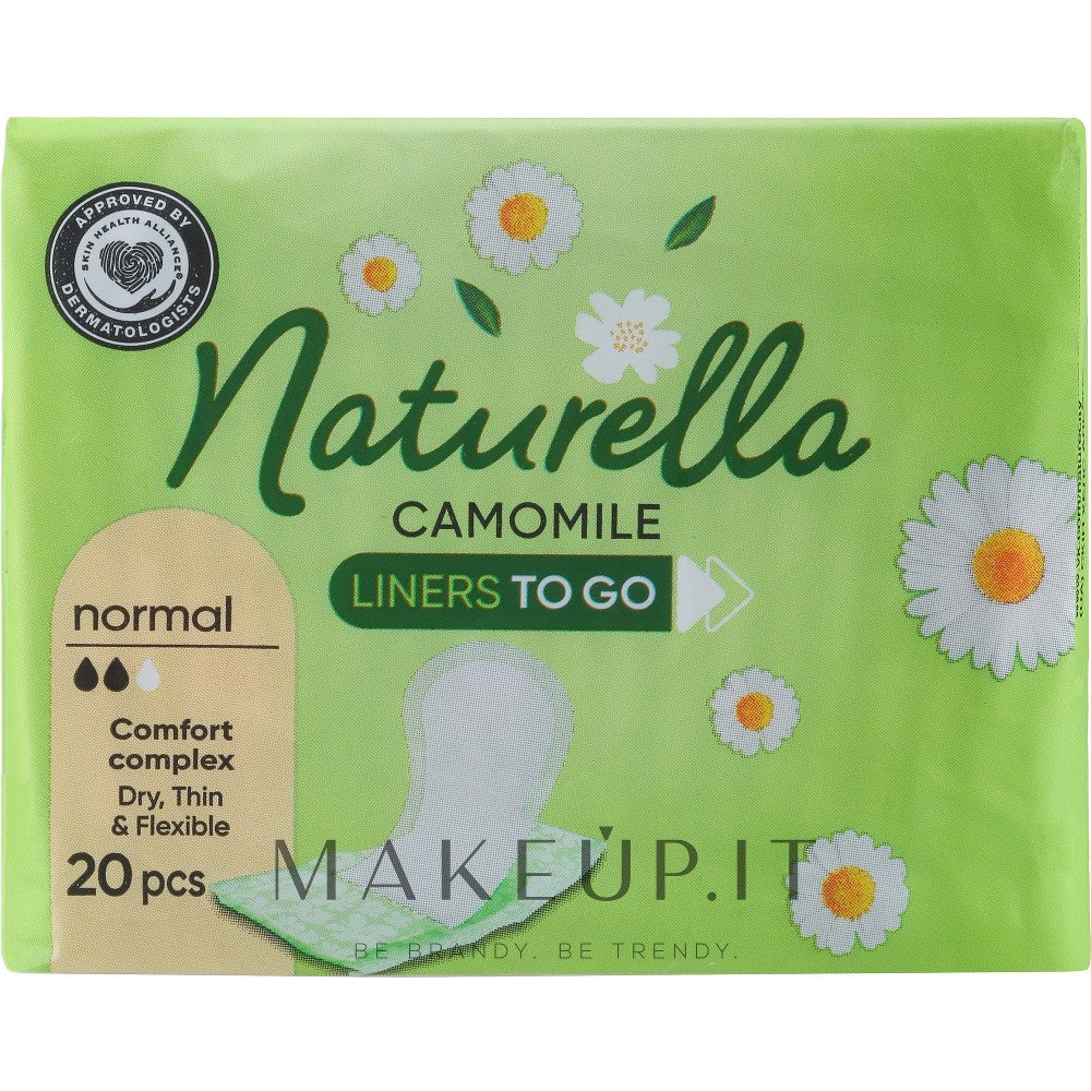 Naturella Normal To Go pikkuhousunsuojat 20 kpl