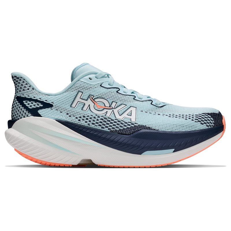 Hoka W Mach X 3 Glimmering Blue/Varsity Navy - 39 1/3