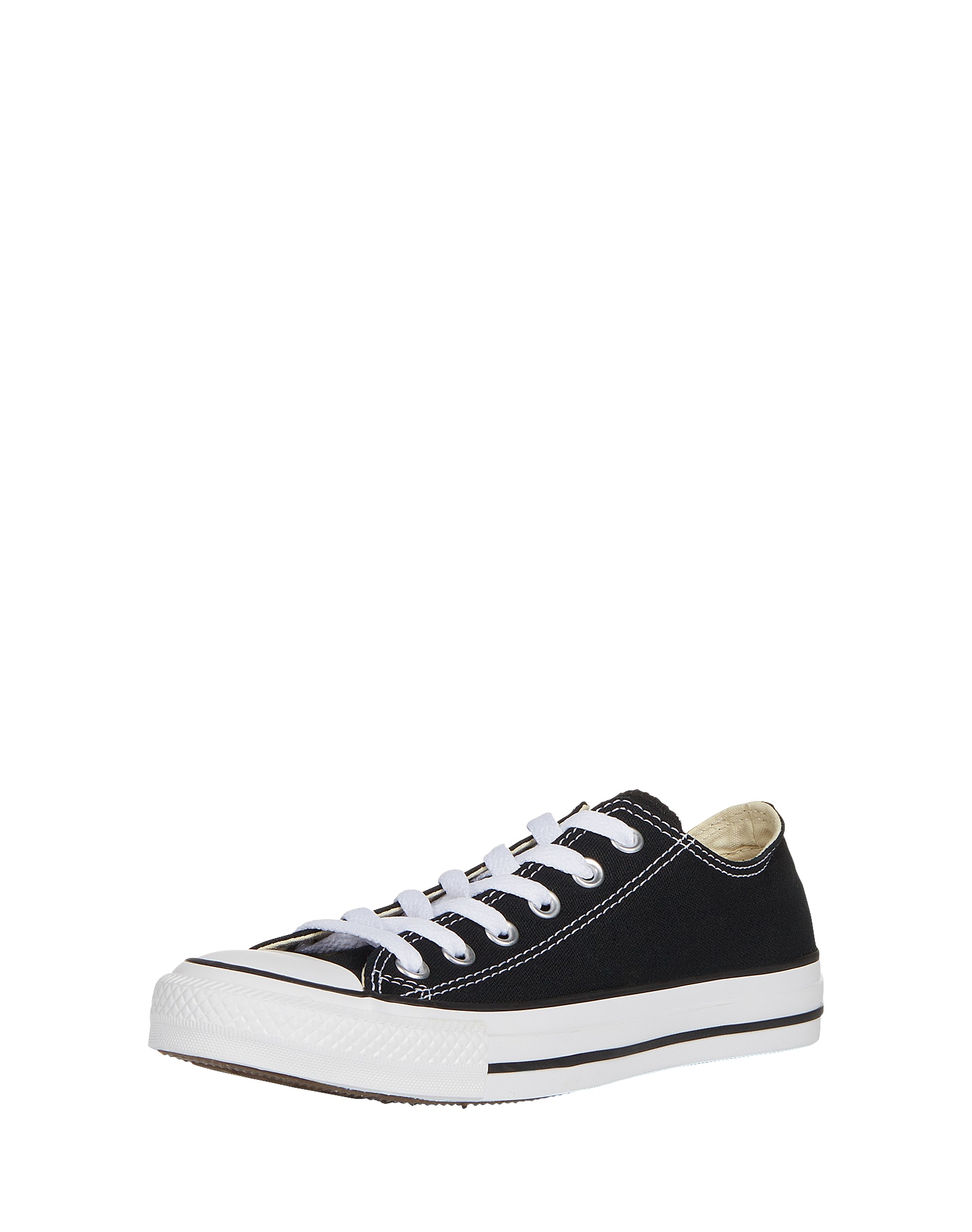 CONVERSE Matalavartiset tennarit 'Chuck Taylor All Star Classic' musta / valkoinen