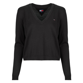 Tommy Jeans Neulepaita 'Essential' musta