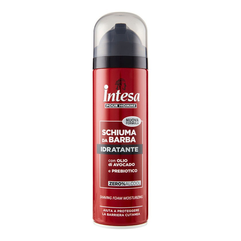Intesa Kosteuttava partavaahto avokadoöljyllä ja prebiootilla 300 ml
