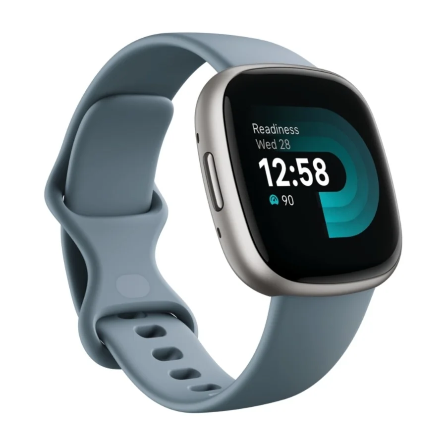 Fitbit Versa 4 Vesiputous Sininen/Platina
