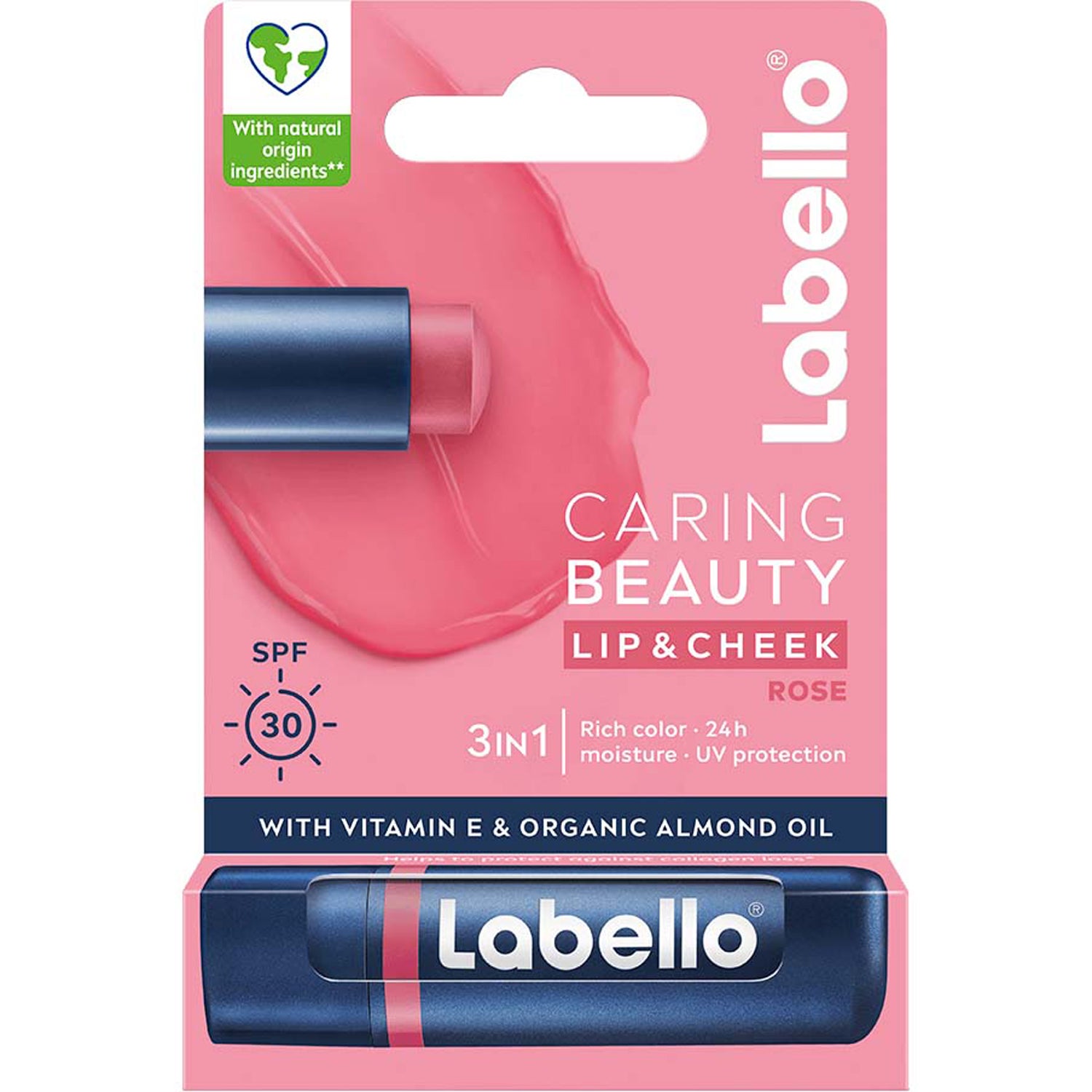 Labello Caring Beauty Rose Nude 4.8g