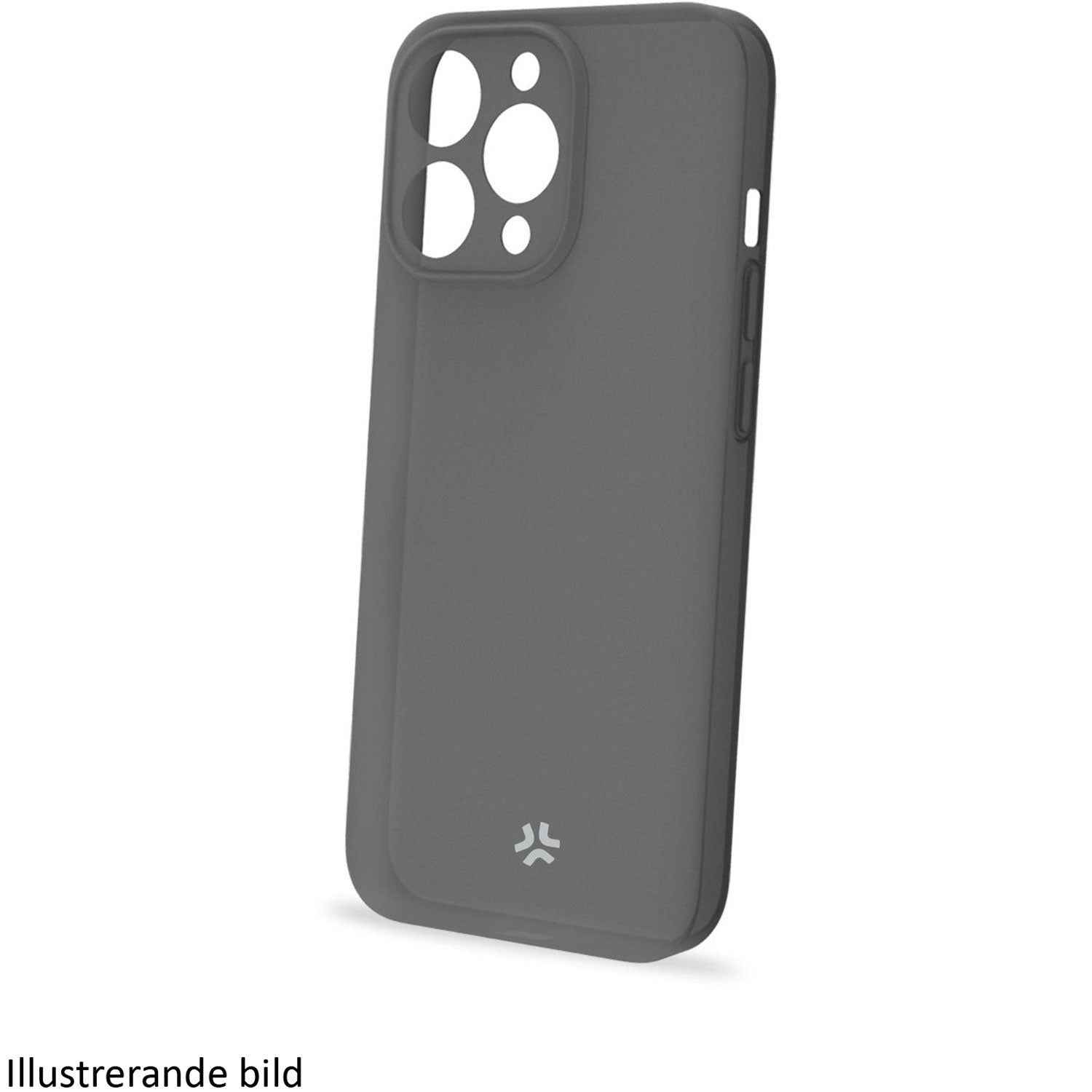 Celly SPACE Super Thin Cover iPhone 16 Pro Svart