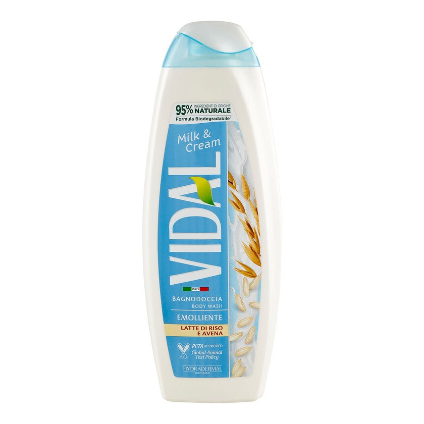 Vidal Vidal Suihkugeeli 500 ml Maitoa ja voidetta