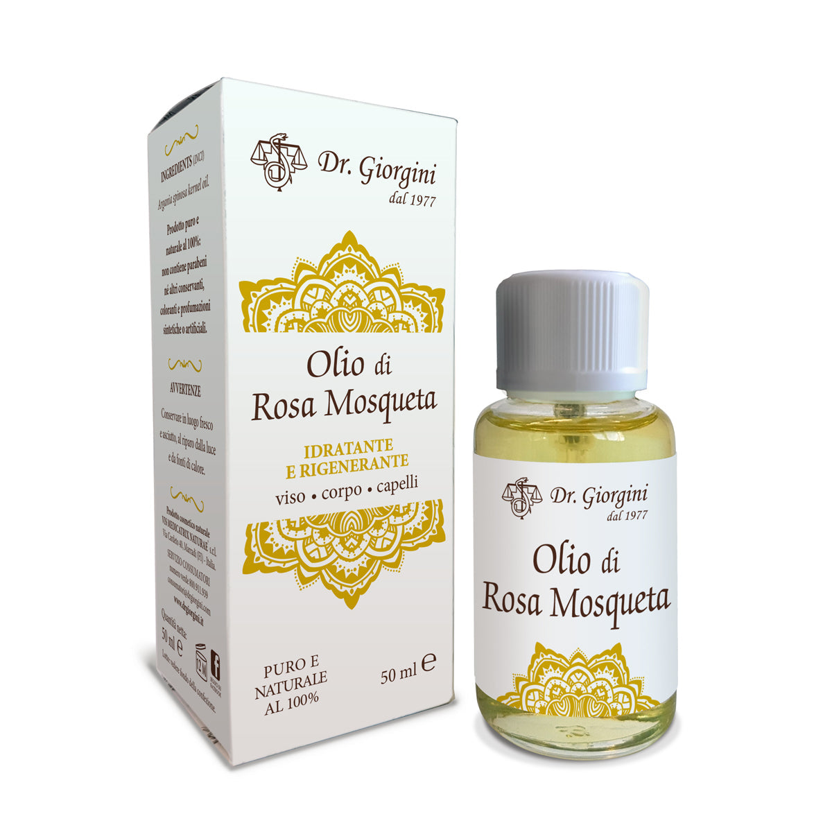 Dr Giorgini Ruusunmarjaöljy 50 ml