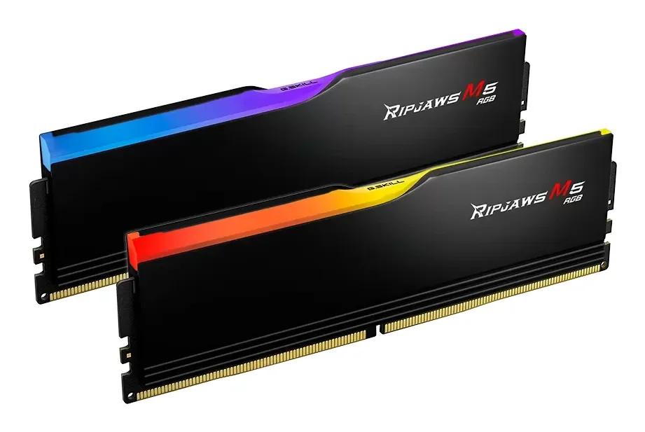 G.Skill G.Skill Ripjaws M5 RGB DDR5-5200 - 96GB - CL40 - Dual Channel (2 pcs) - Intel XMP - Musta