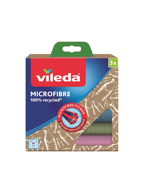 Vileda Vileda mikrokuituliina 100% kierrätetty 3-pakkaus 4023103228634 Vastaa: N/A